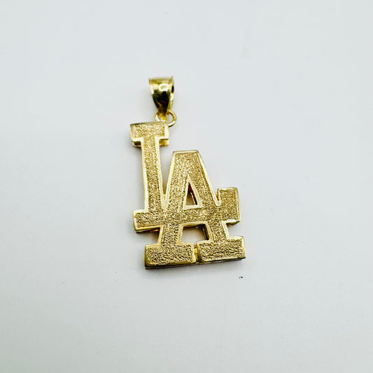 10K Gold LA Handcrafted Pendant