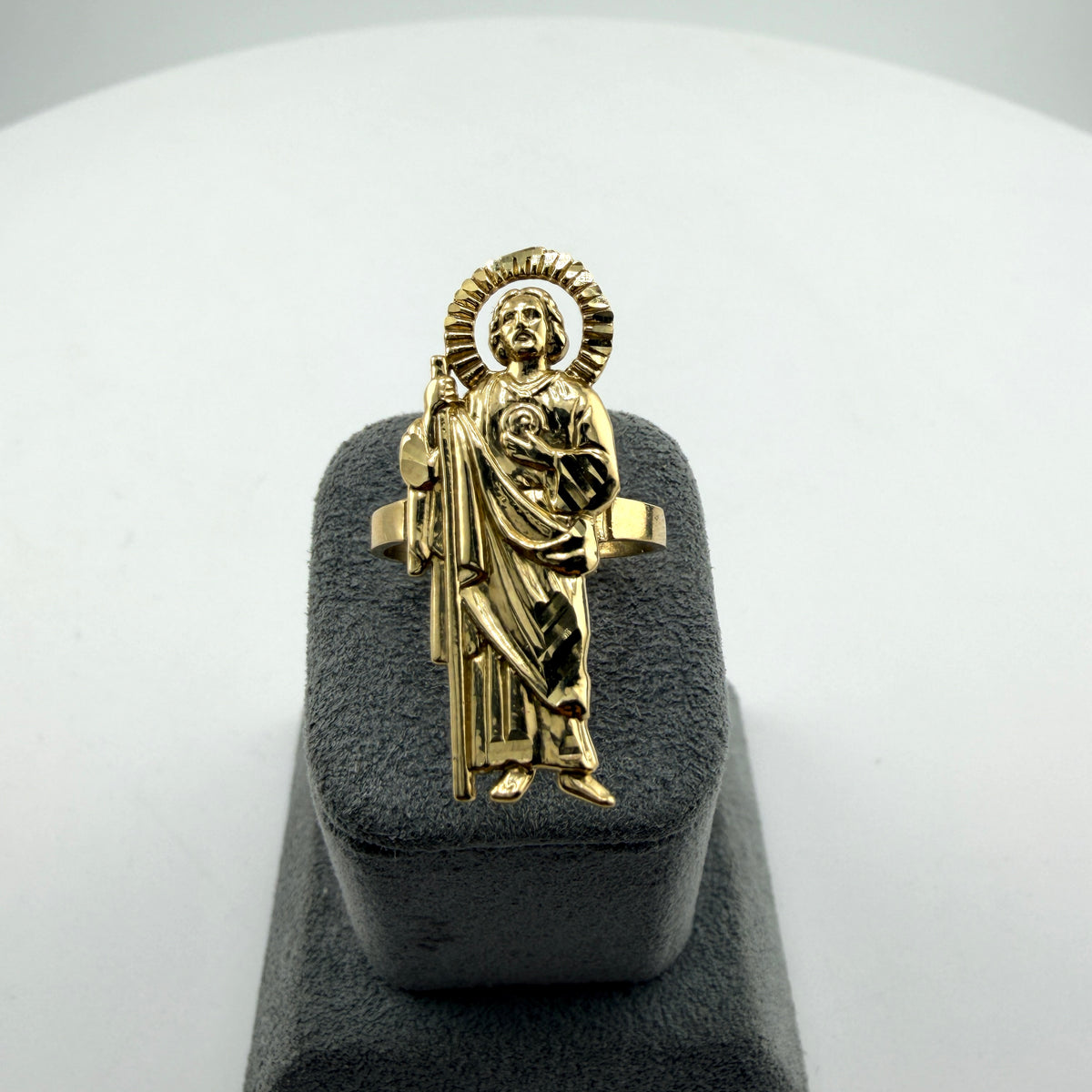 10k Gold San Judas Ring (Large)