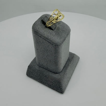 10k Gold Stacked in Love Ring