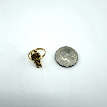 10k Gold San Judas Ring (Medium)