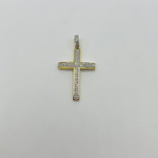 MicroPave Diamond Cross