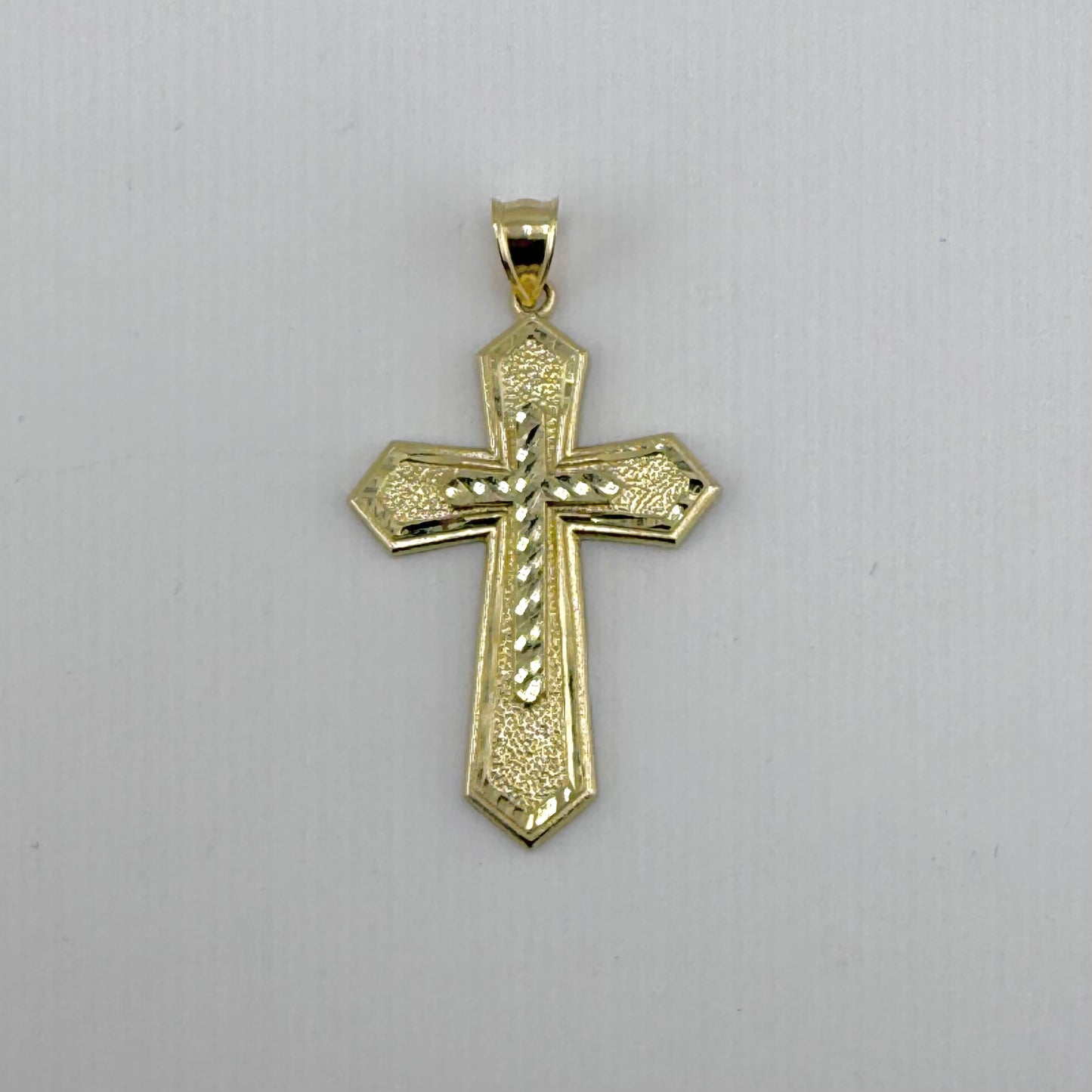 10k Gold Covenant Cross Charm