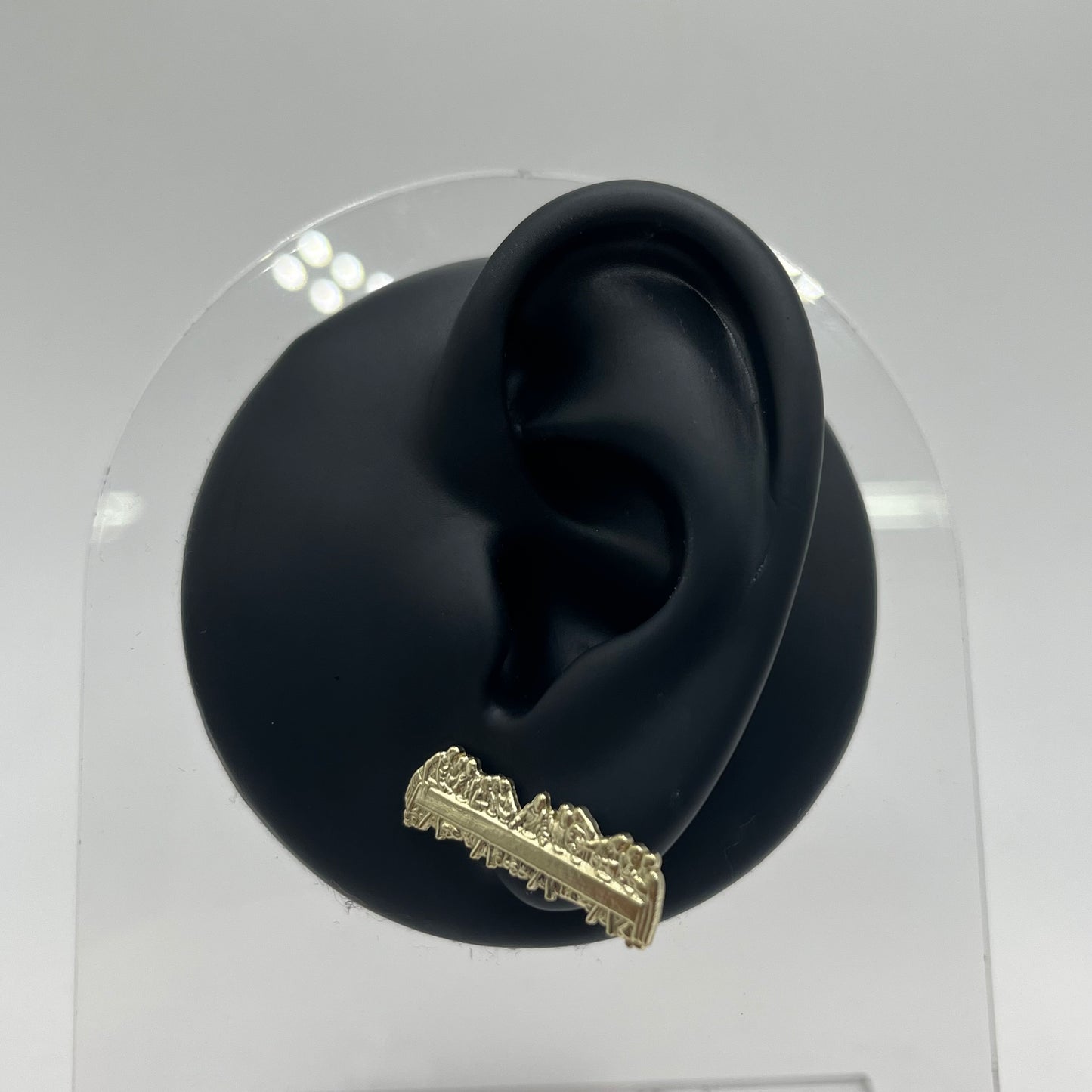 10k Gold Detail Last Supper Earrings