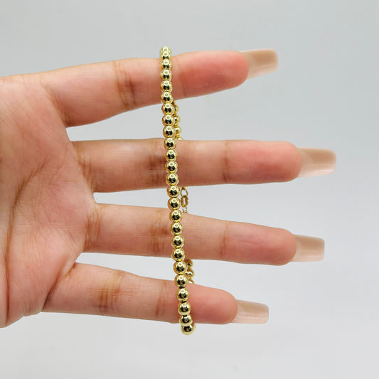 10k Gold Holy Loop Bracelet
