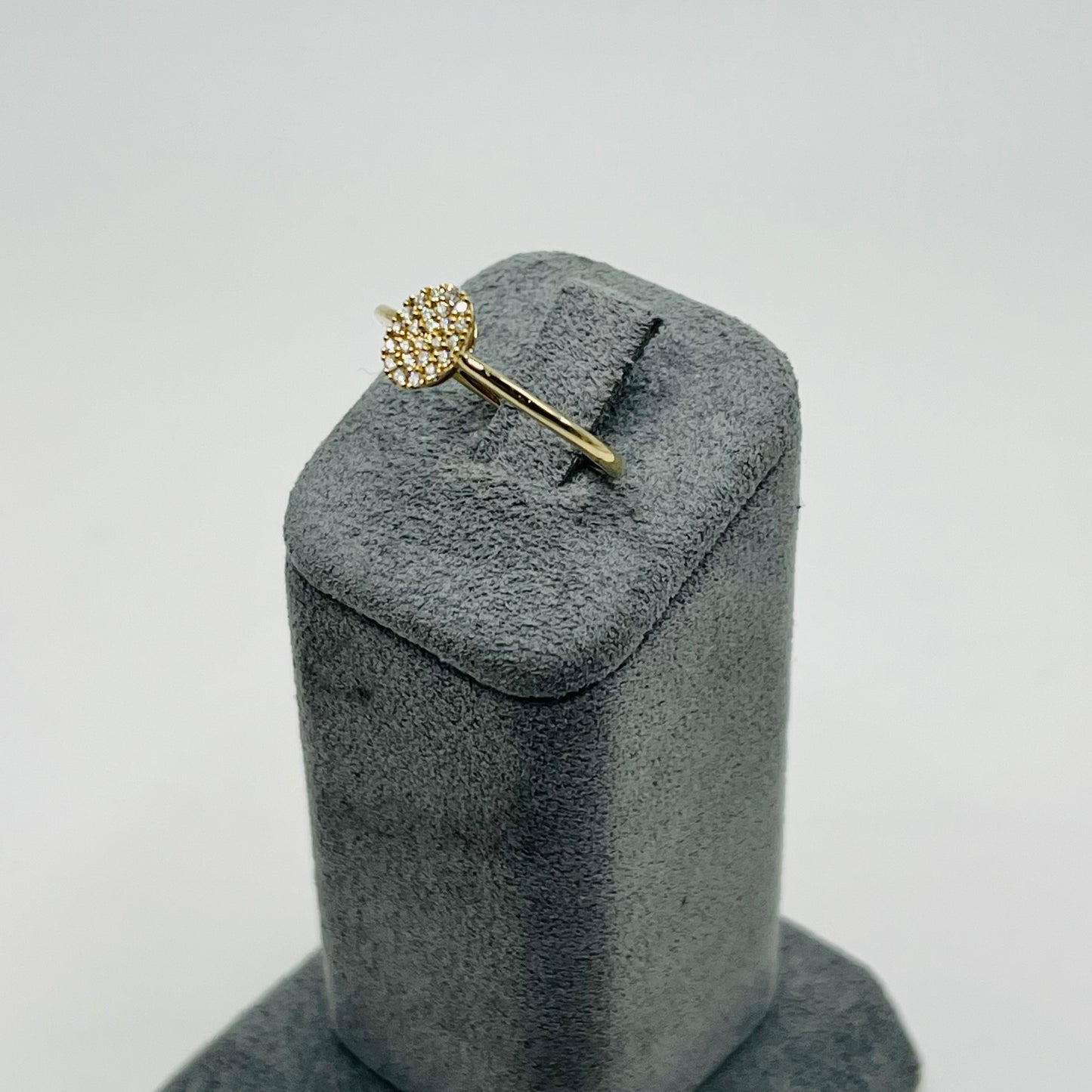 14k Gold Natural Diamond Evermore Ring