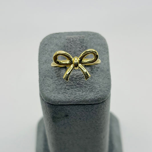 10K Gold Bow Ring