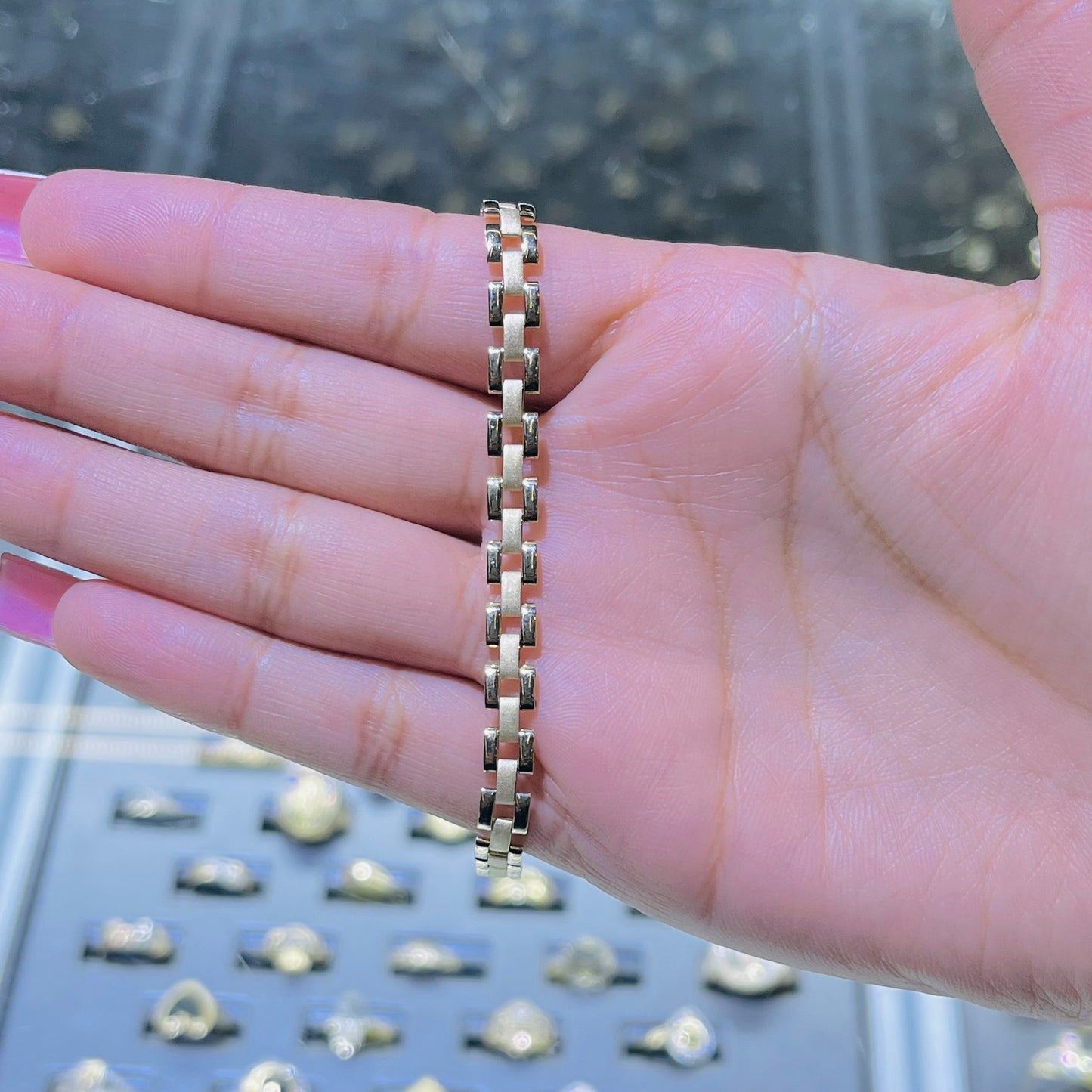 10K Gold 5mm RX Bracelet