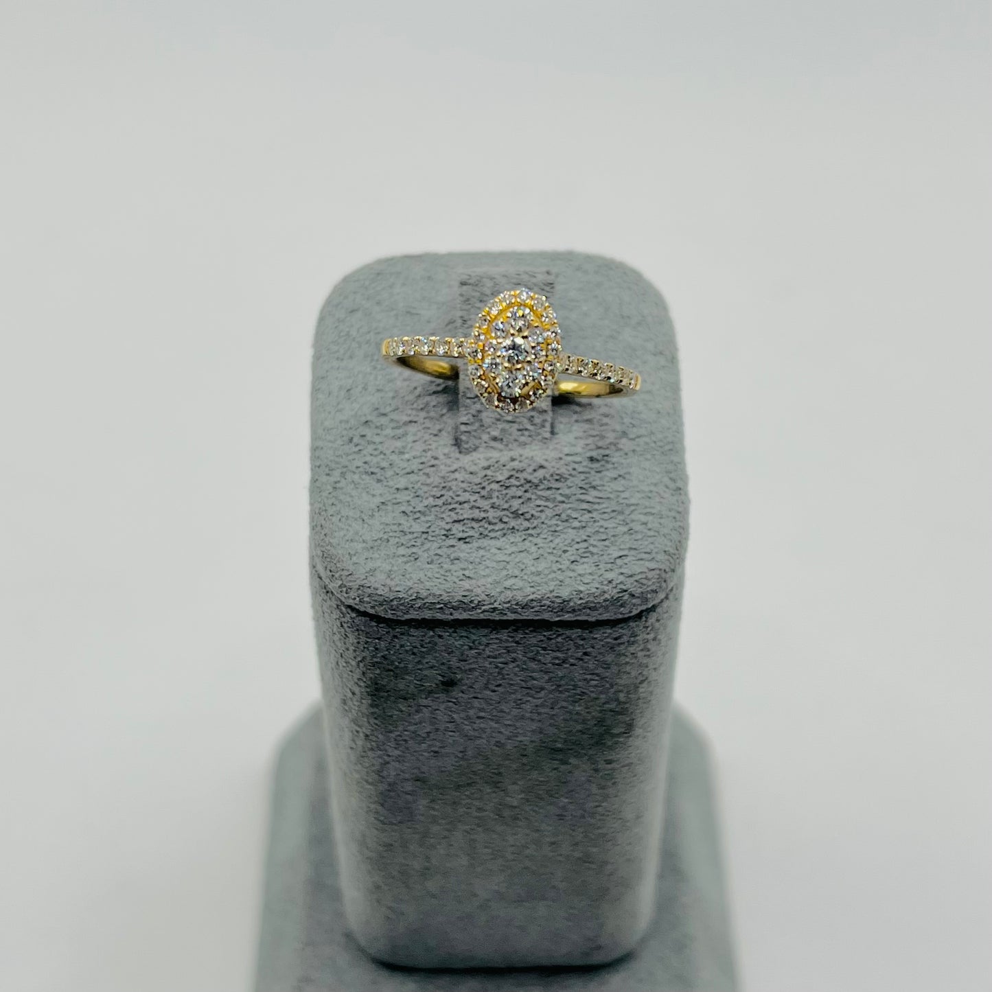14k Gold Natural Diamond Celeste Ring
