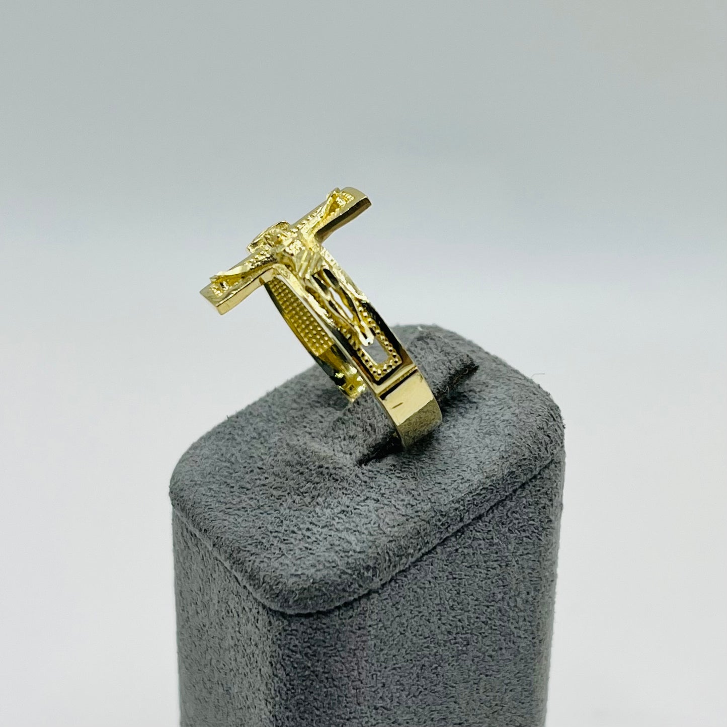 10k Gold Clarity Cross Ring