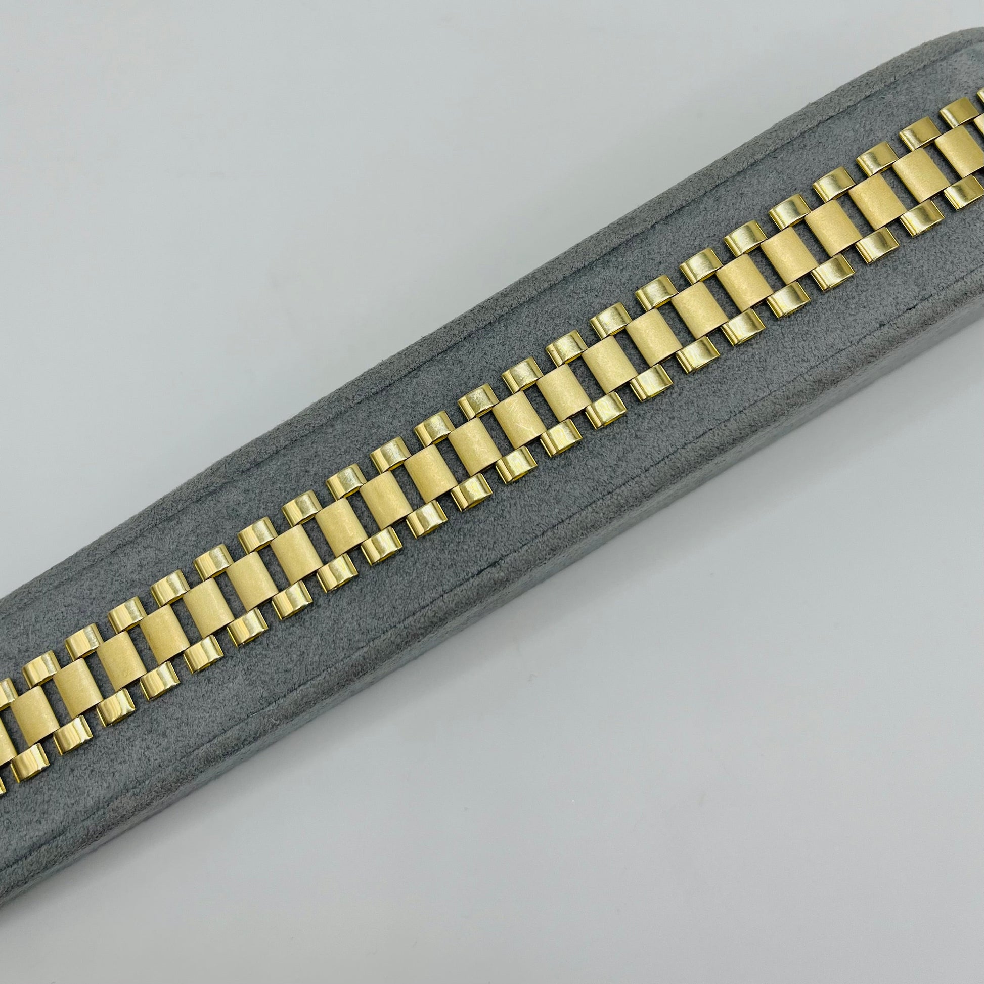 10K Gold RX Bracelet | Width: 12mm