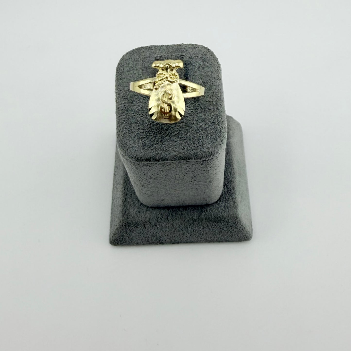 10K Gold Moneybag Ring Mini
