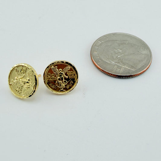 10K Gold Centenario Classic Earrings