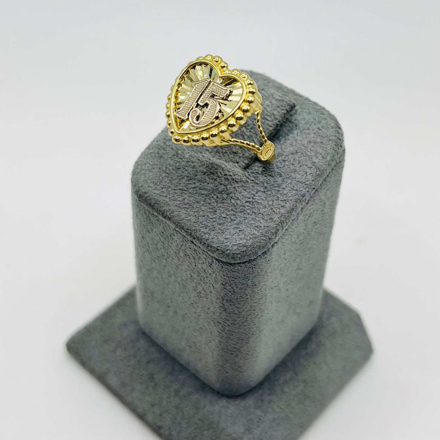 10k Gold Fancy Quince Ring