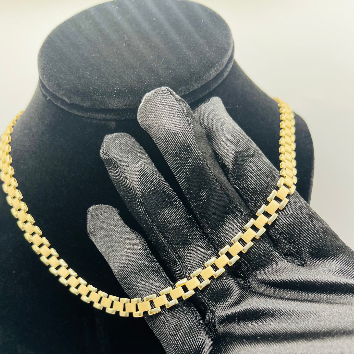 10K Gold 6mm Premium RX style Chain