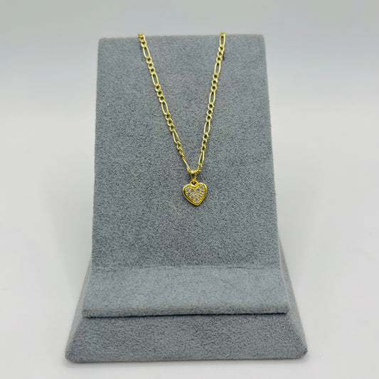 14k Gold Diamond Lovera Set