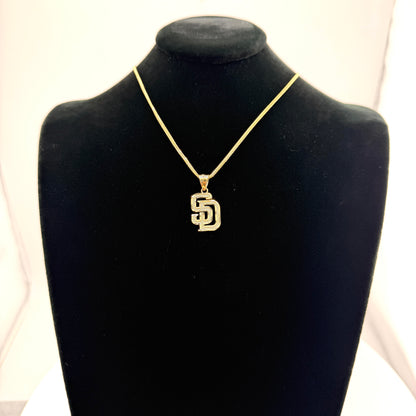10K Gold San Diego Charm