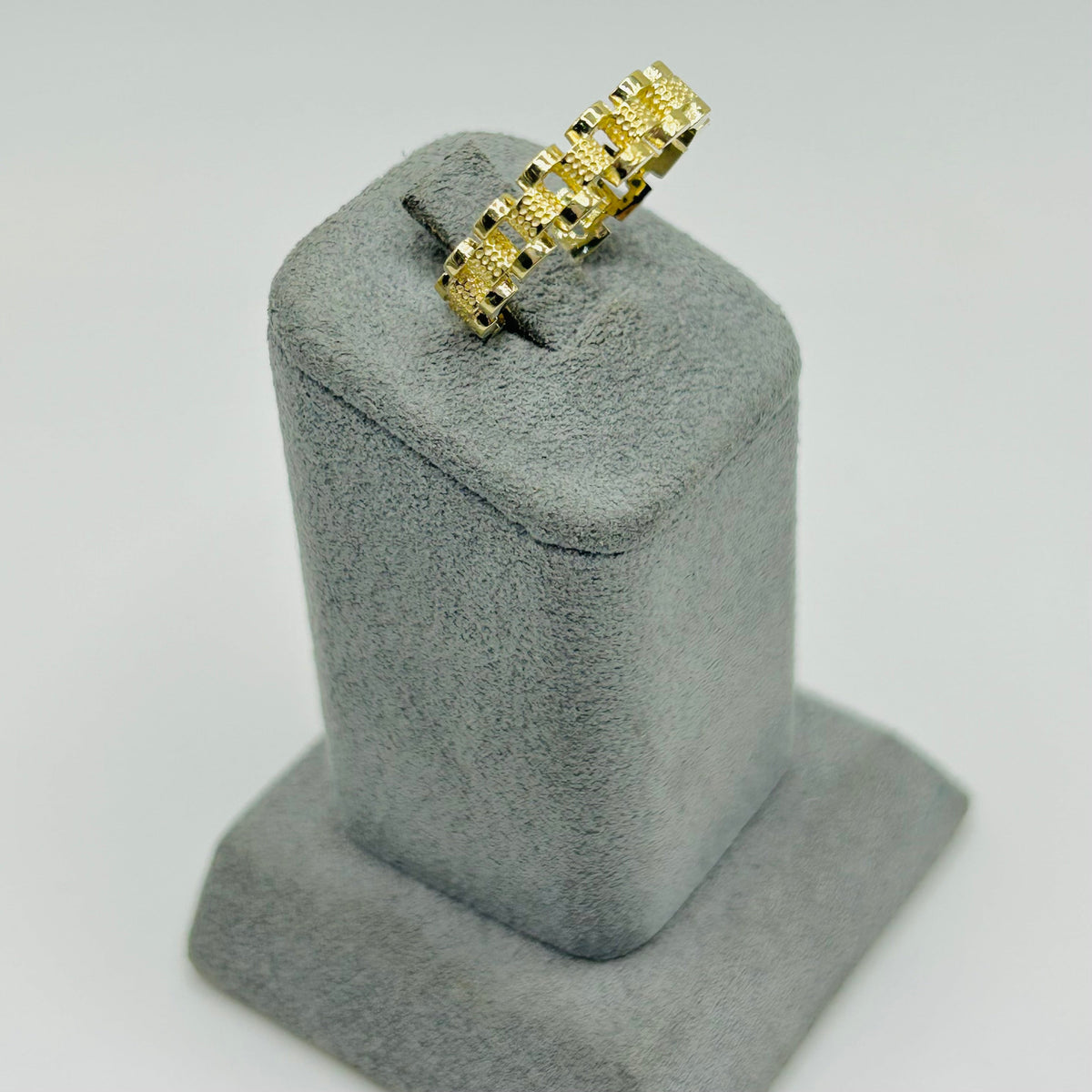 10K Gold RX Band Ring | Width: 4.5mm