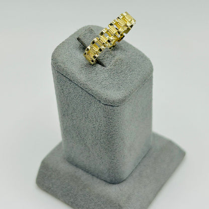 10K Gold RX Band Ring | Width: 4.5mm