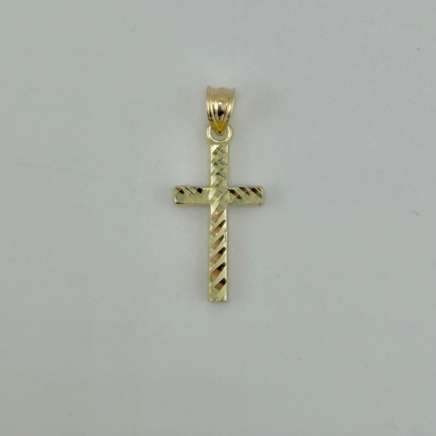 10k Gold Dc Cross Charm