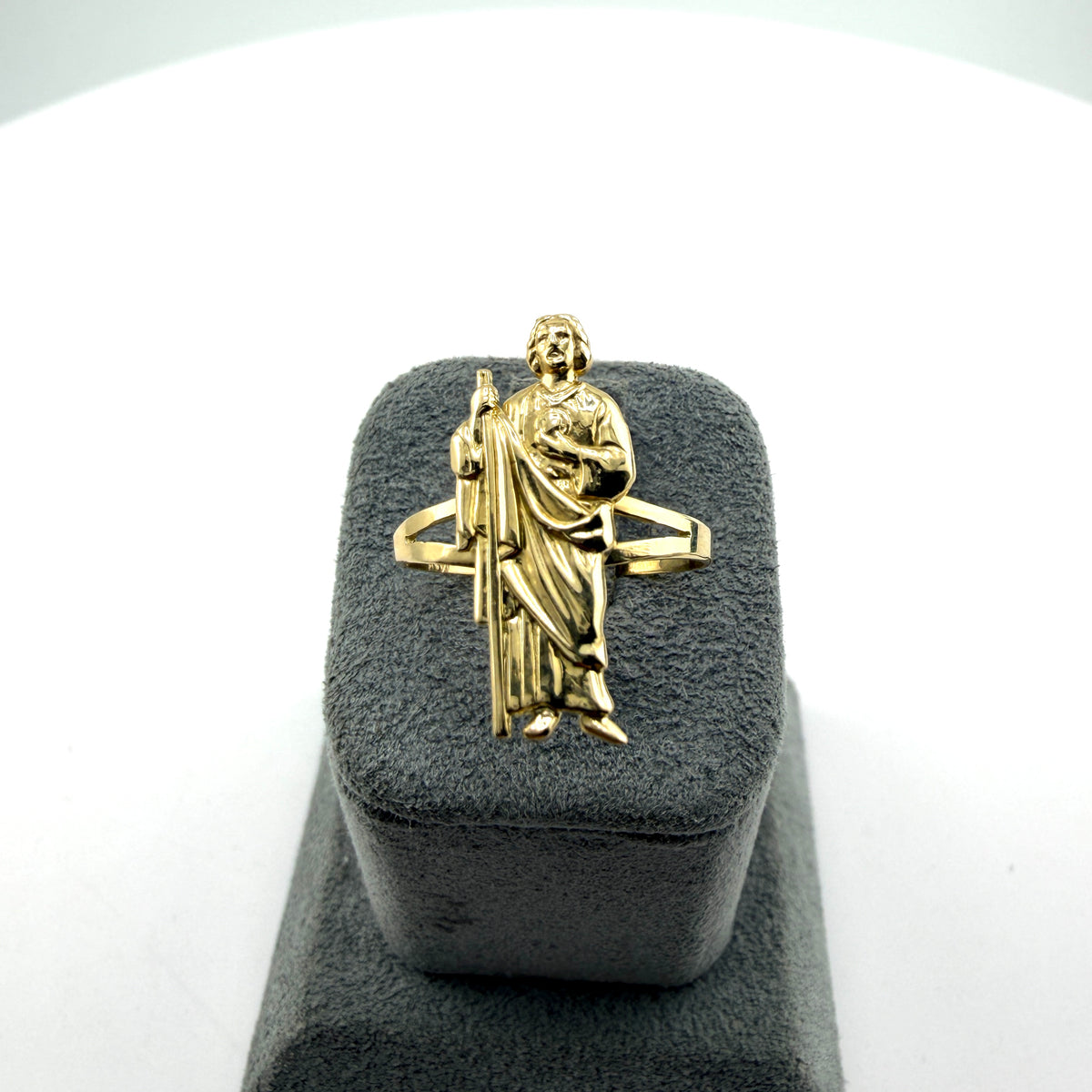 10k Gold San Judas Ring (Medium)