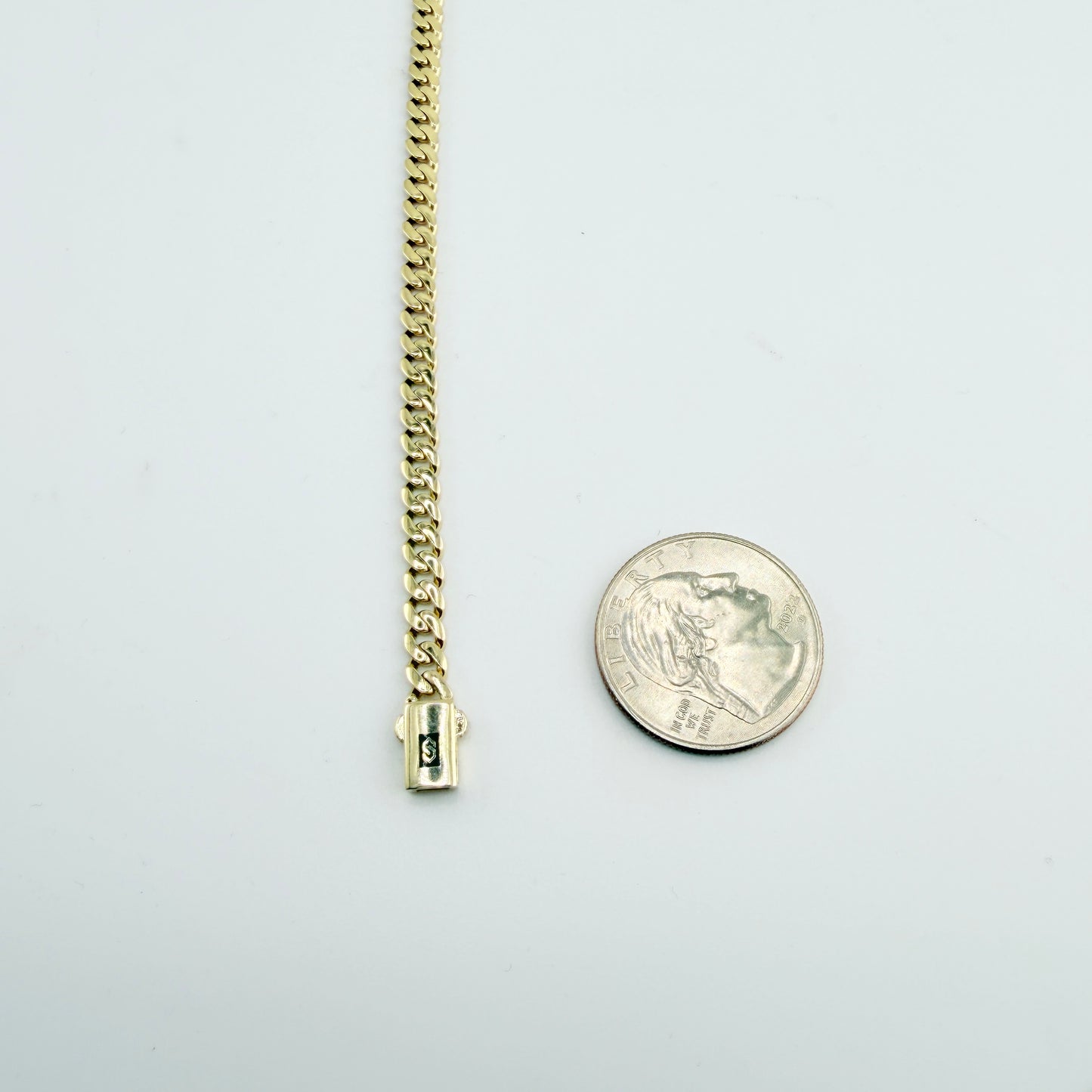 10K Gold Lightweight Monaco Bracelet