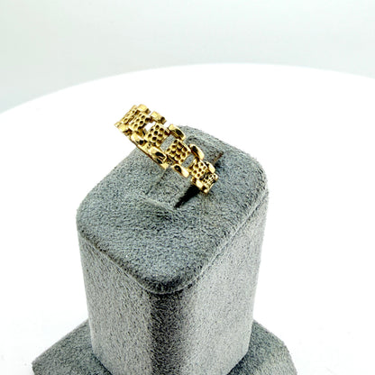 10K Gold RX Band Ring | Width: 6mm