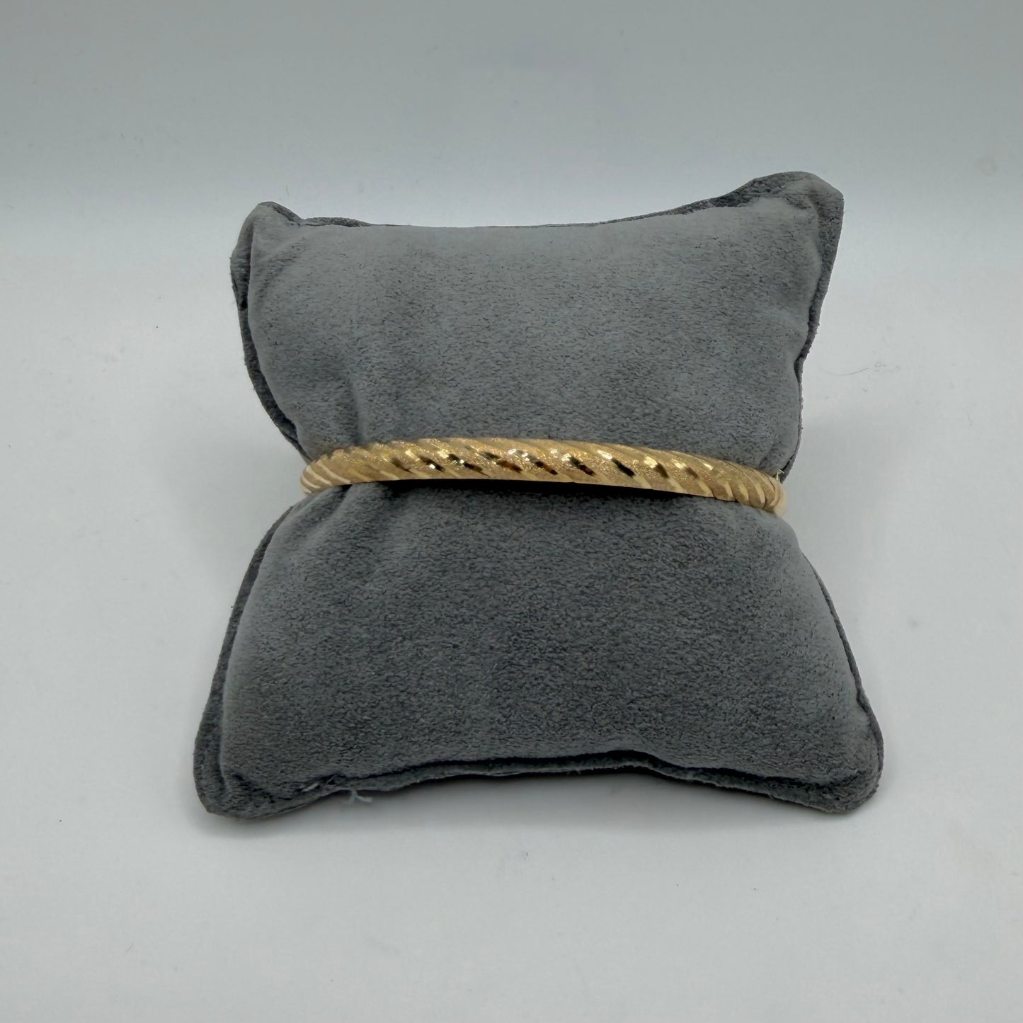 14k Gold Truffle Bangle