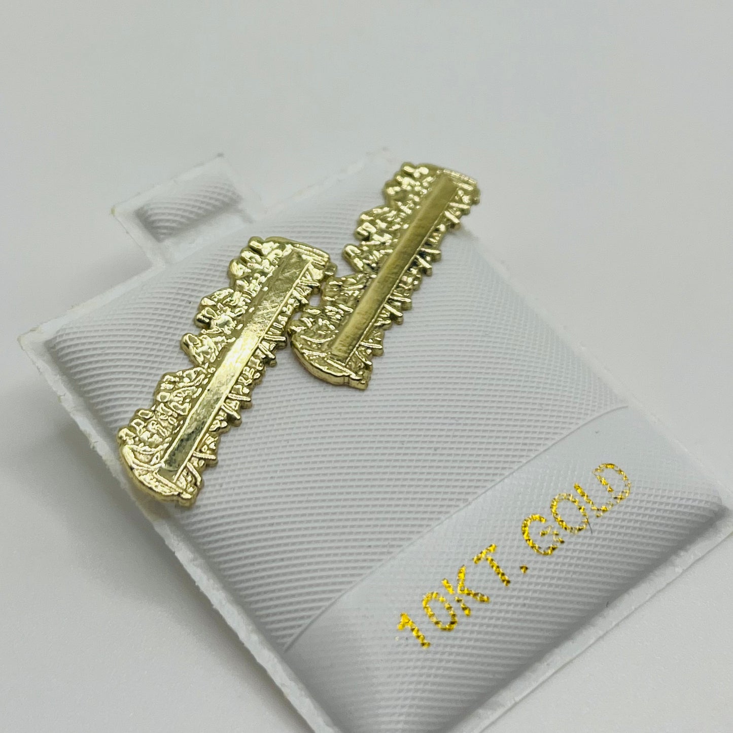 10k Gold Detail Last Supper Earrings