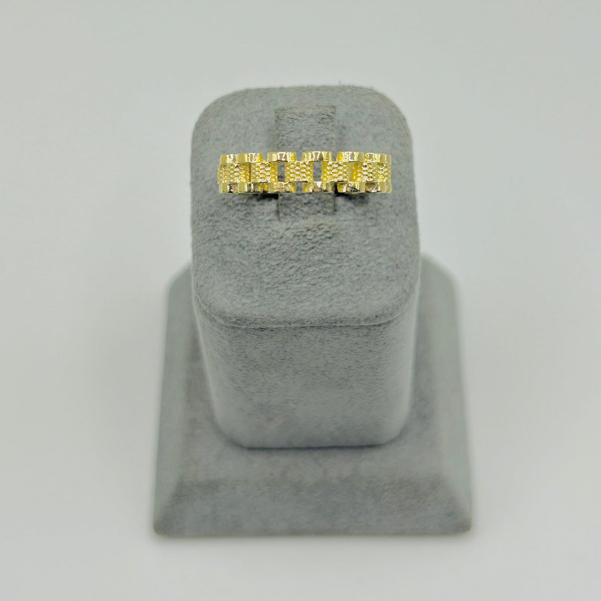 10K Gold RX Band Ring | Width: 4.5mm