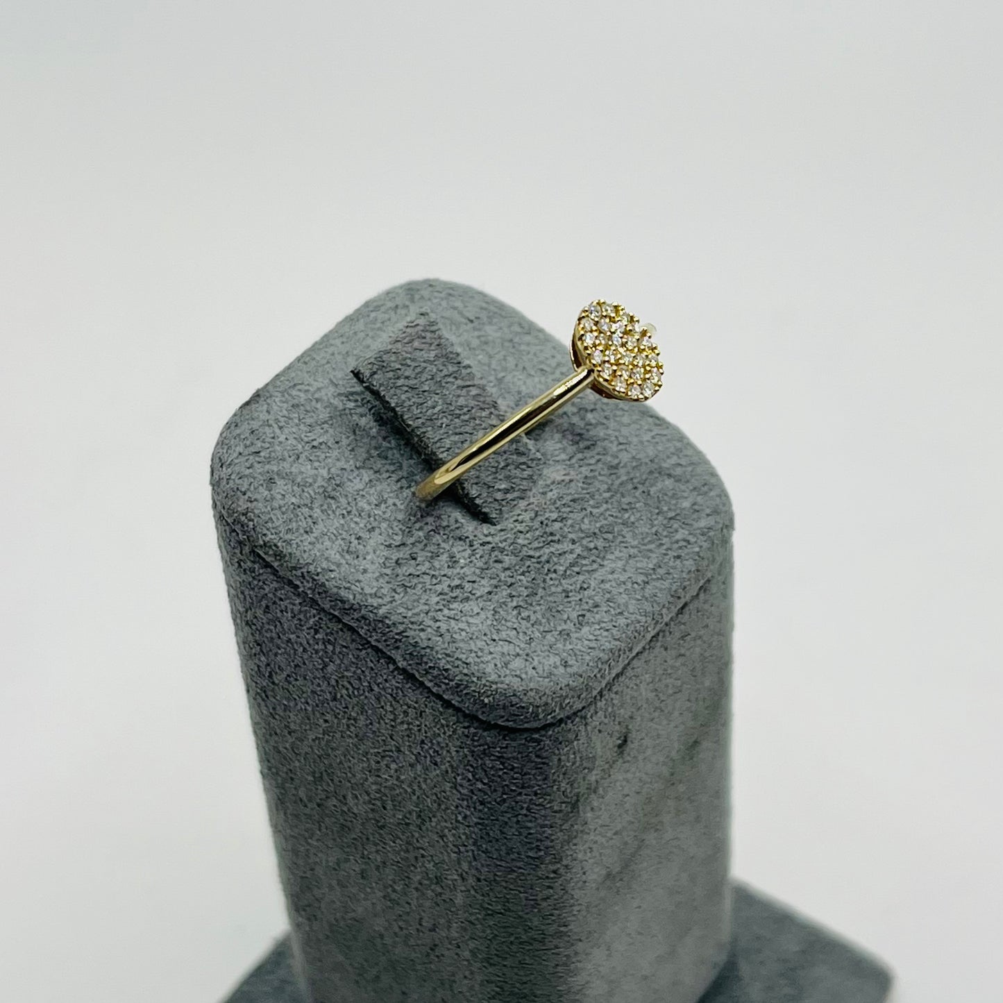 14k Gold Natural Diamond Evermore Ring