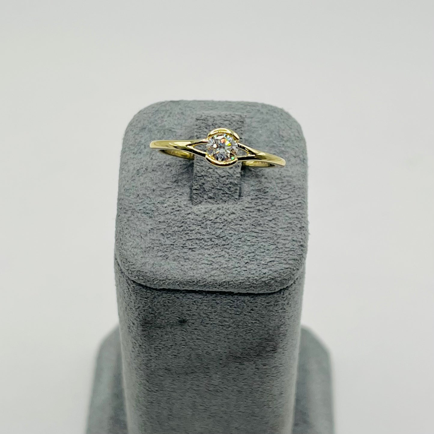 14k Gold Natural Diamond Forevermore Ring