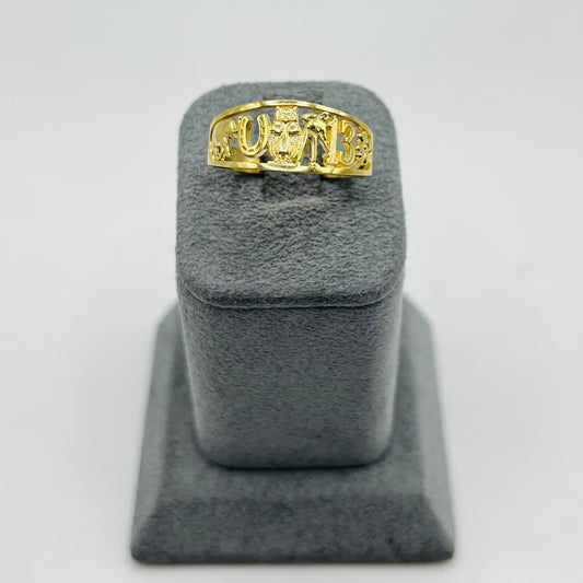 10k Gold Chance of Luck Ring
