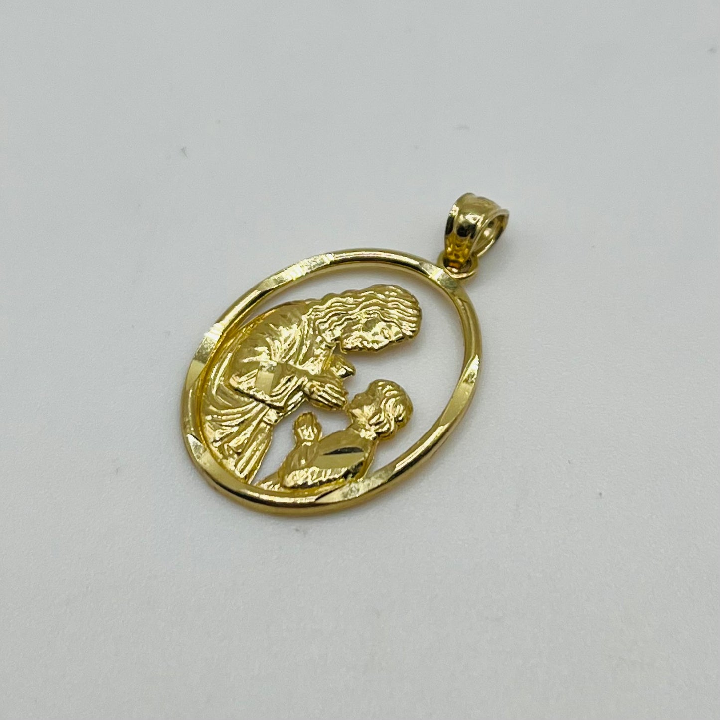 14k Gold My Communion  Open Charm