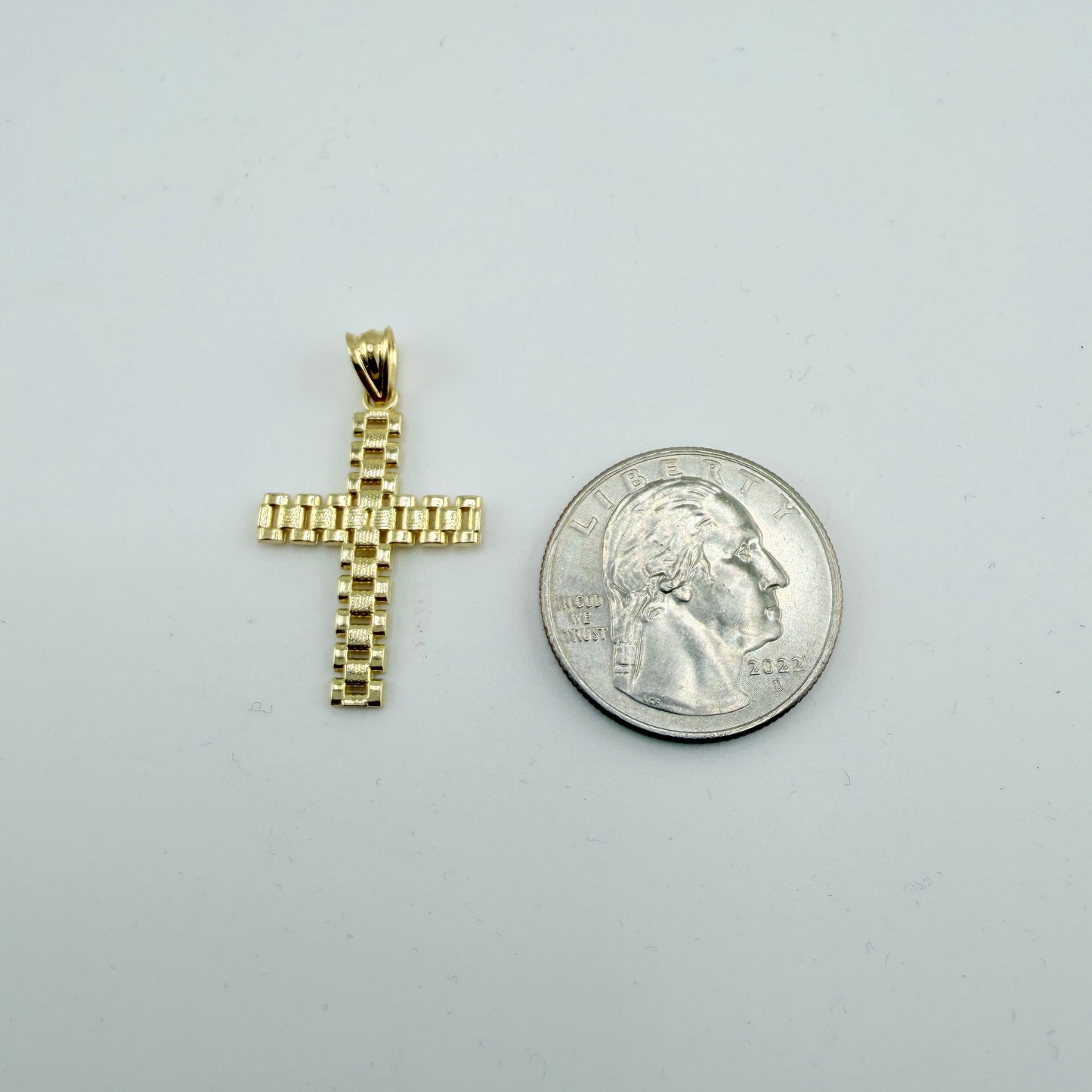 10K Gold RX Cross