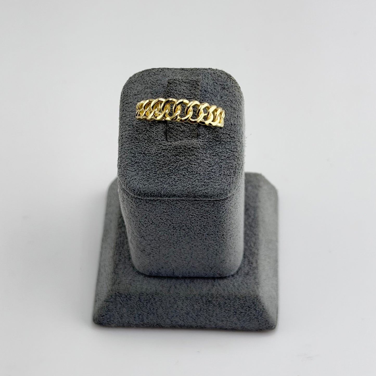 10k Gold Royal Cuban Ring