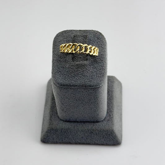10k Gold Royal Cuban Ring