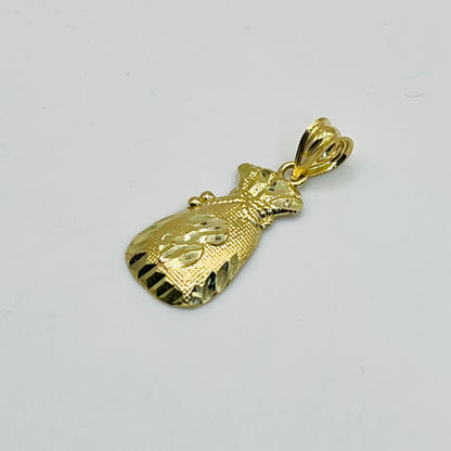 10K Gold Classic Money Bag Charm (small)