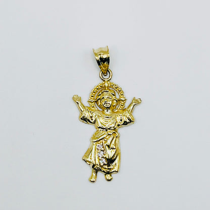 10K Gold Santo Nino de Atocha Charm (SM)