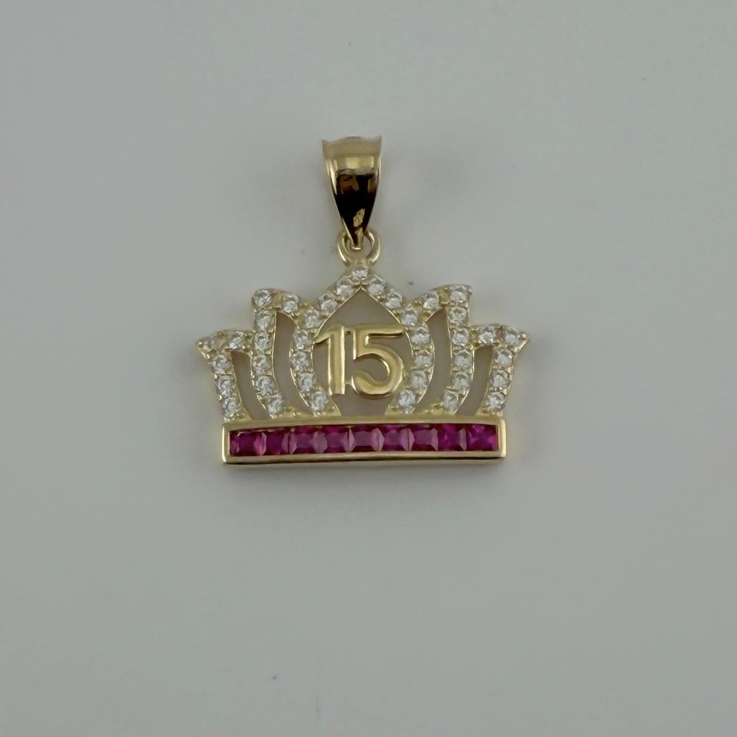 10k Gold Quince Dream Ruby Charm