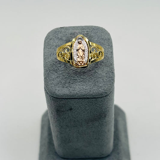 14k Gold Grace of Mary Band Ring