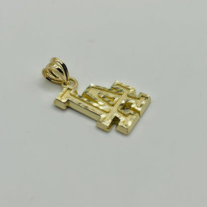 10k Gold LA Charm (Med)
