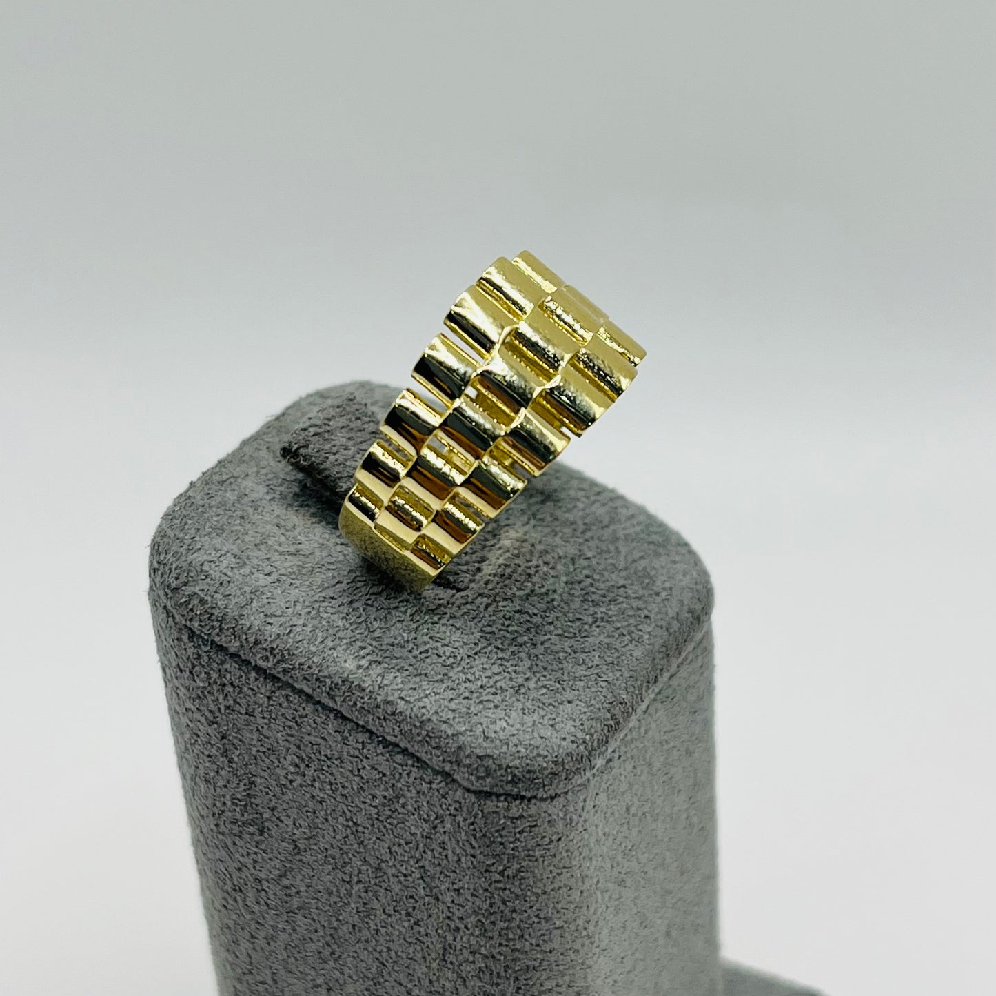 10k Gold Unisex RX Band Ring (10mm)