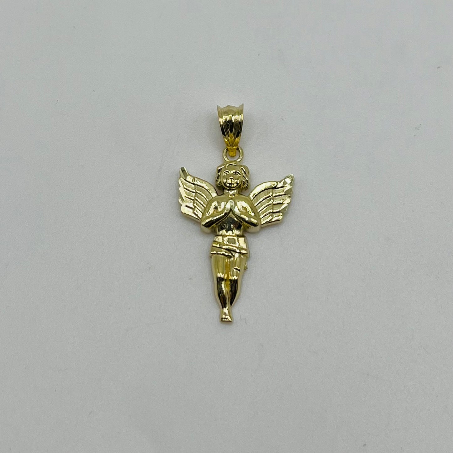 10K Gold Angel Charm