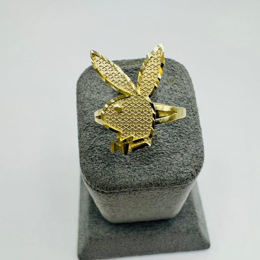10k Gold Bunny Ring