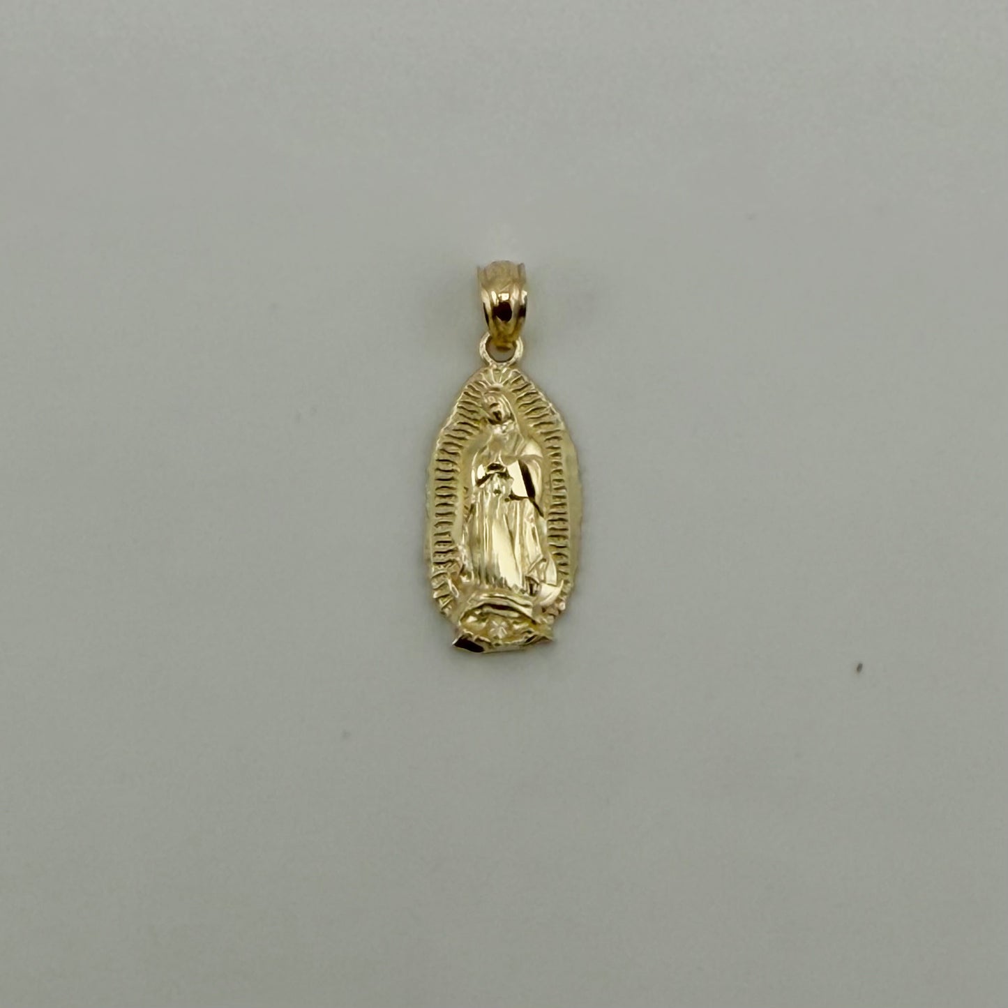 10K Gold Virgin Mary Charm (S)