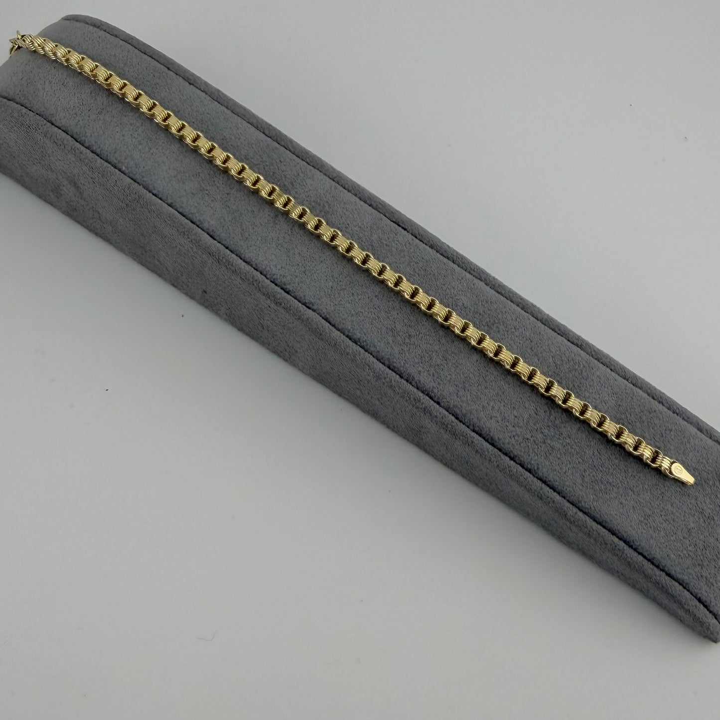 10K Gold 3mm Alexander Bracelet