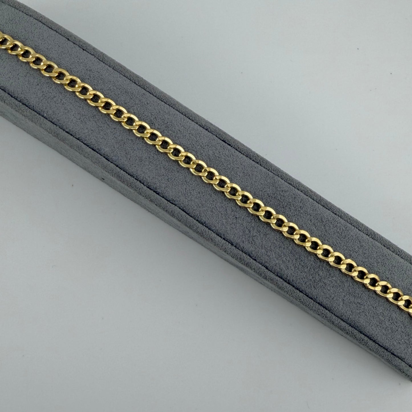 10k Gold 5mm Cuban Bracelet