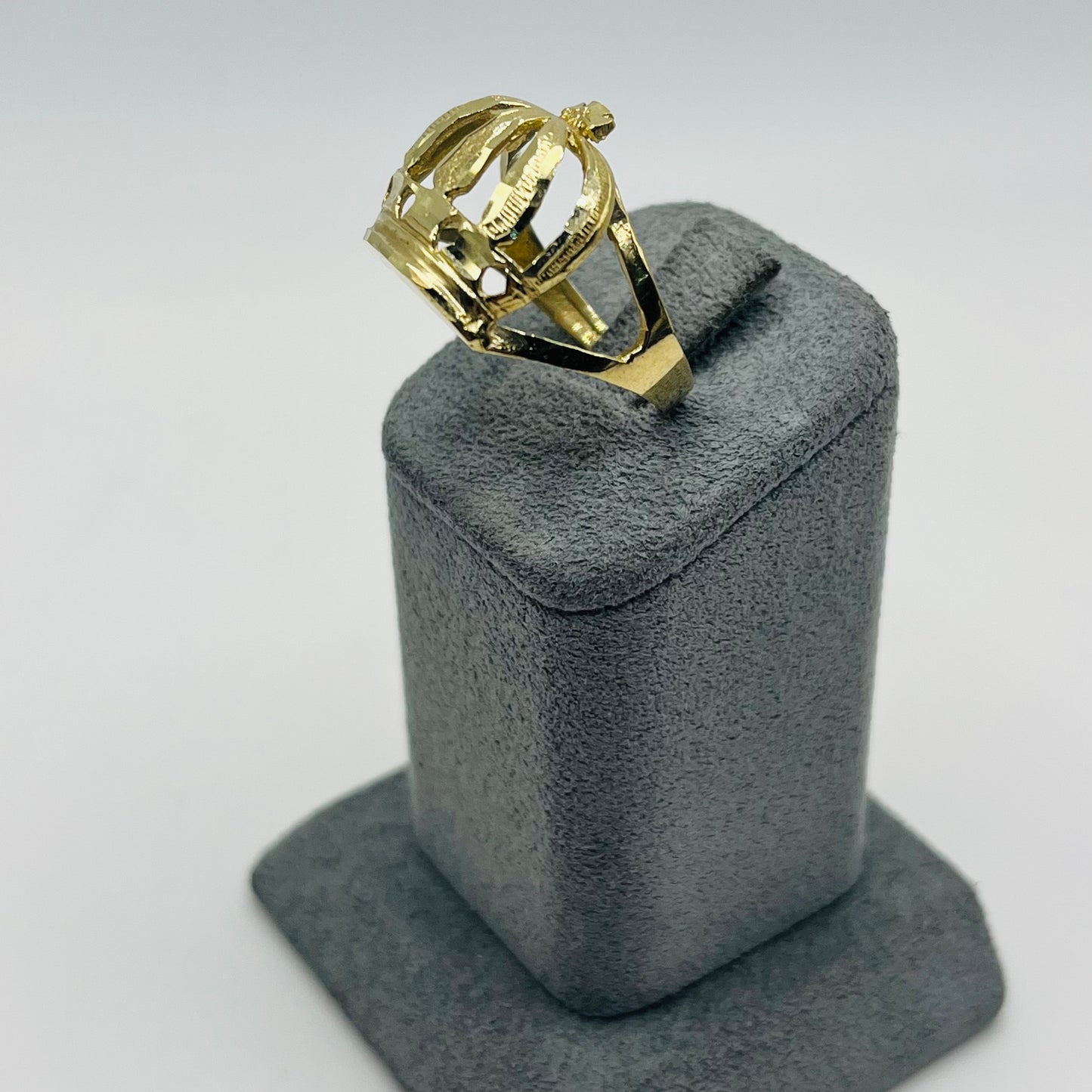 10k Gold Royal Crown Ring