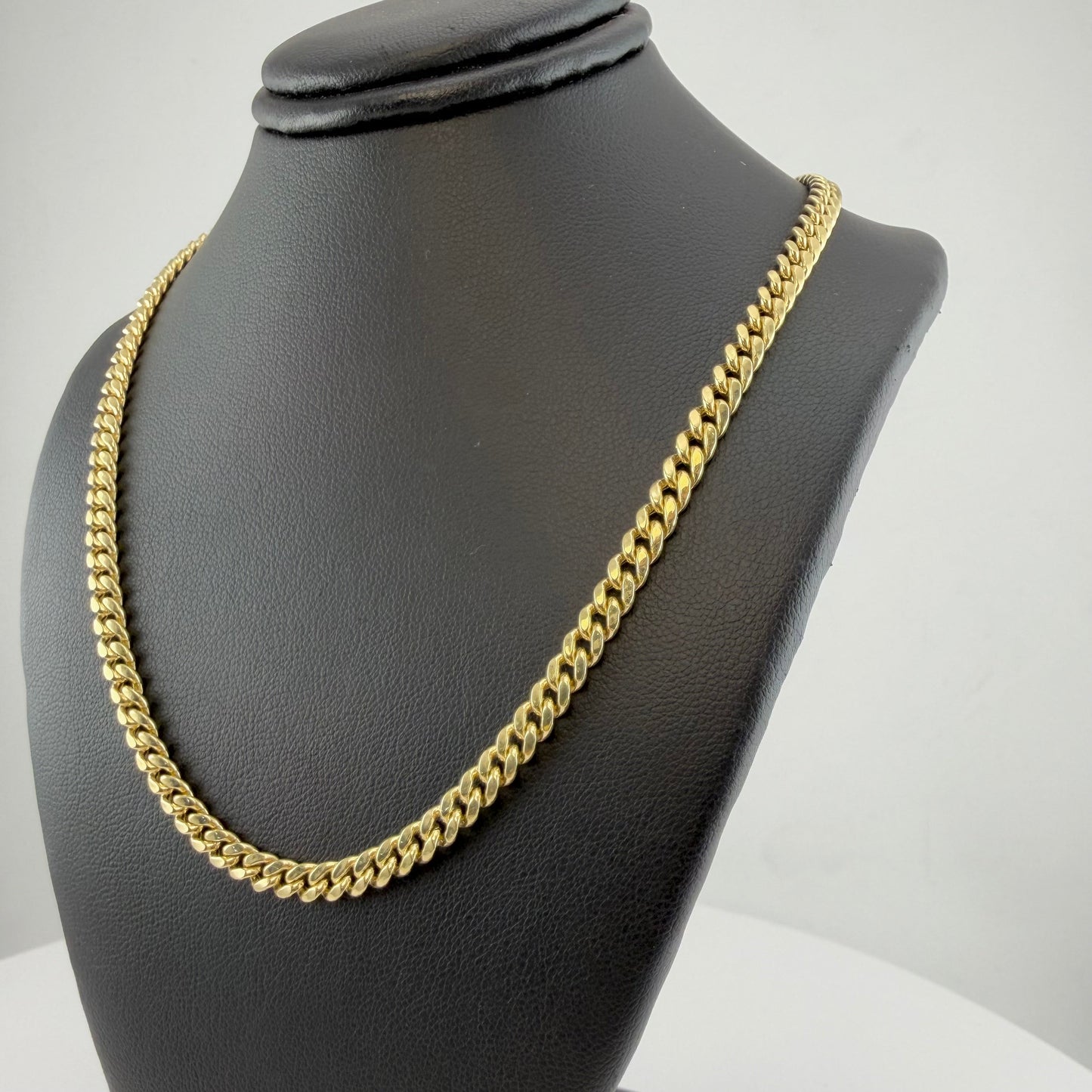 10K Gold Hollow Miami Cuban Chain | Width: 4.6mm