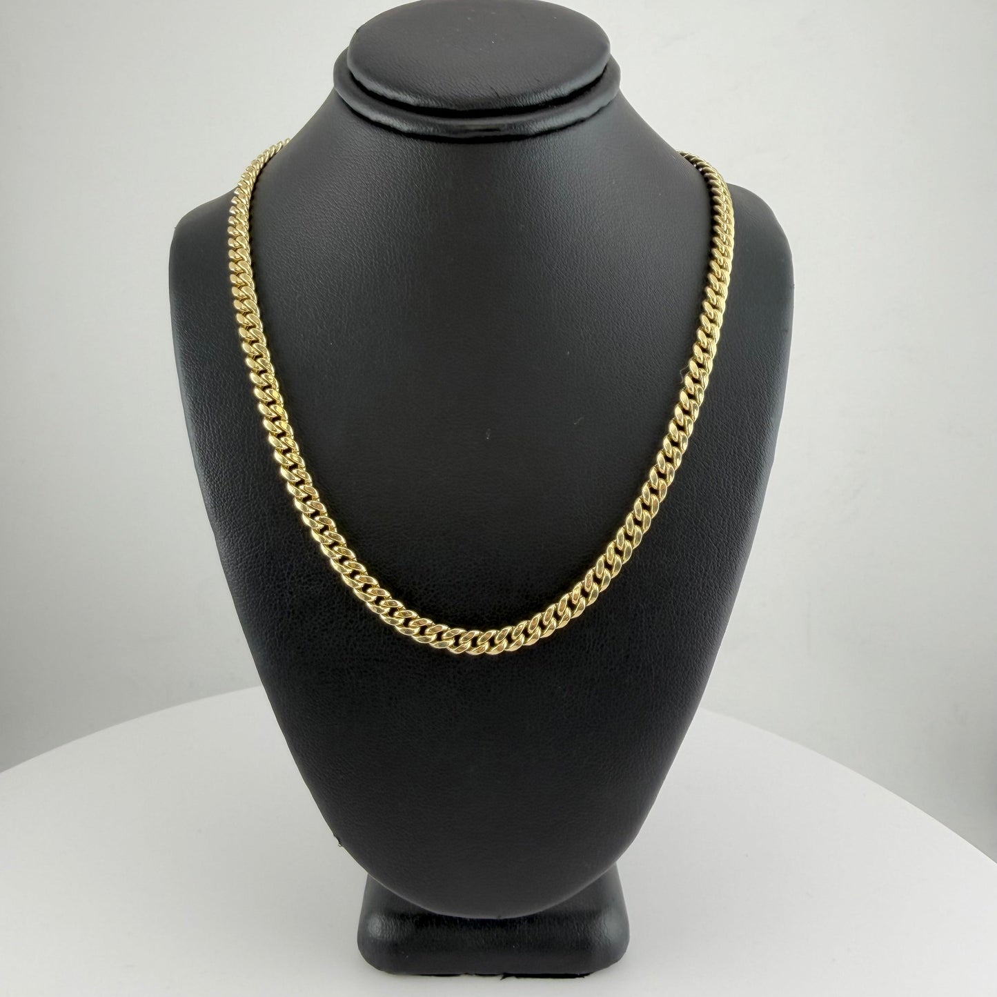 10K Gold Hollow Miami Cuban Chain | Width: 4.6mm